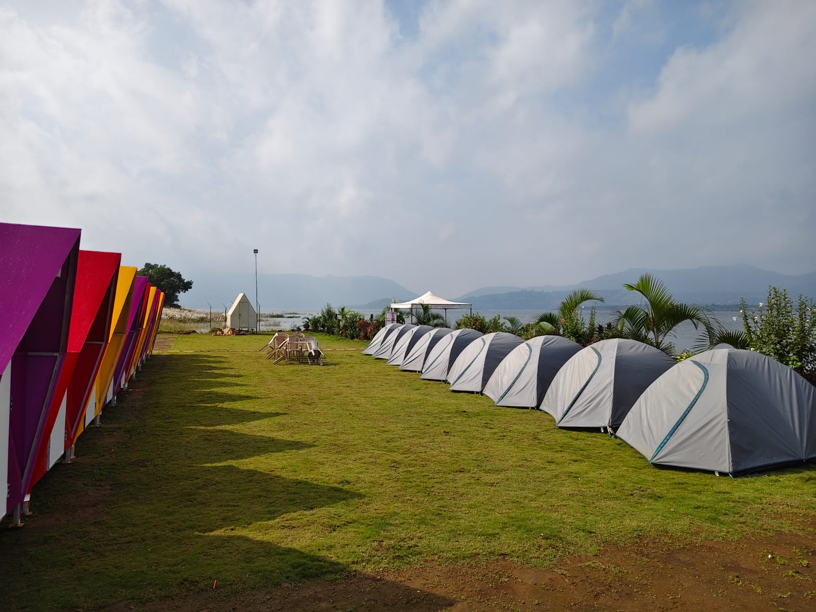 Camping background