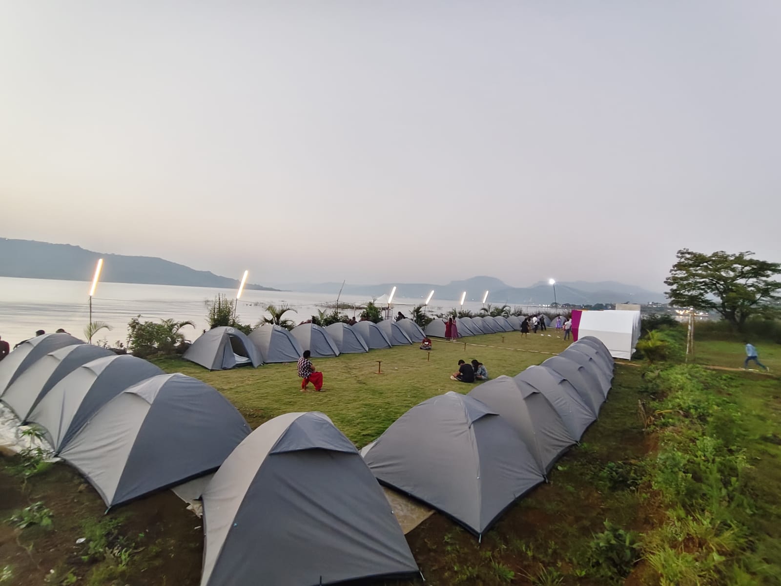 Camping background