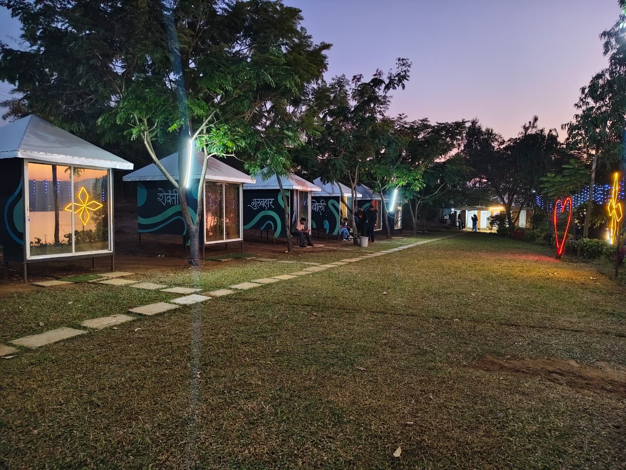 Camping background